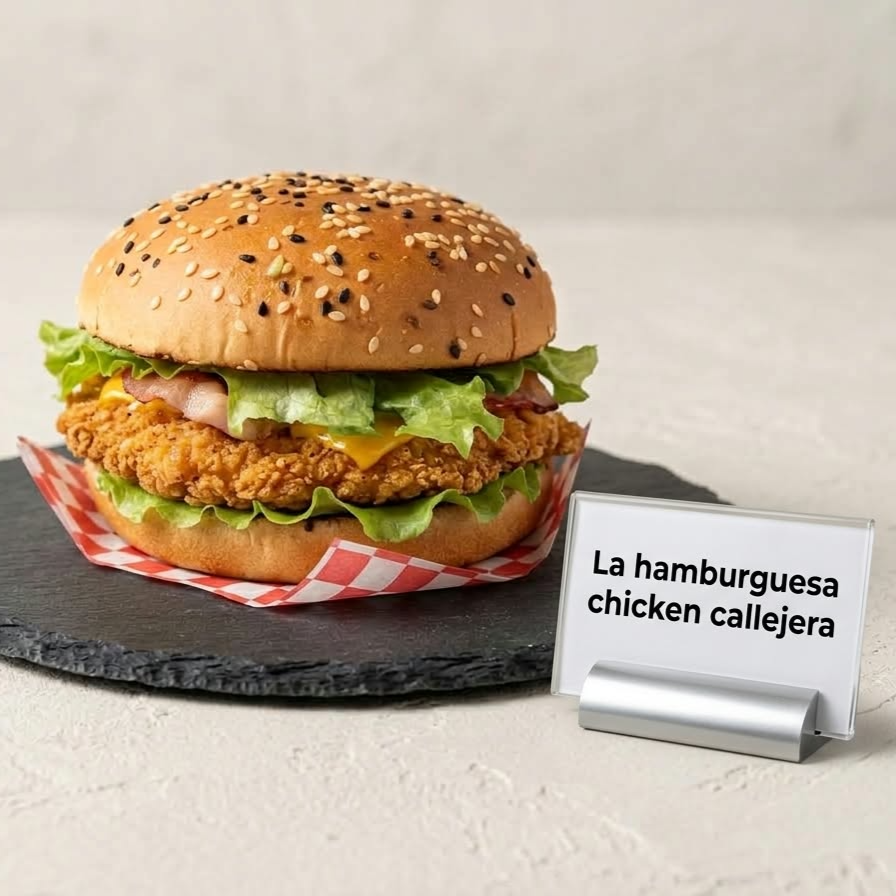 CHIKEN BURGUER