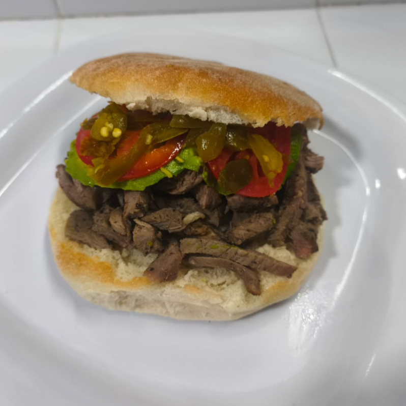 Tostada Carne Asada (sirloin)