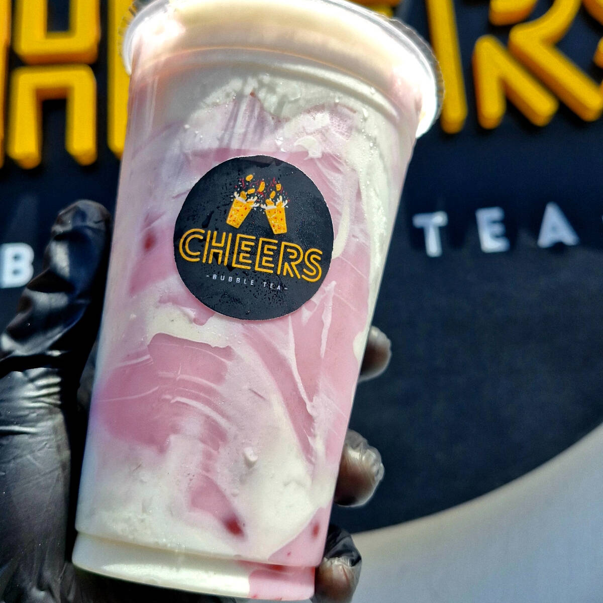 Te Verde, Jelly Frutal, Fresa Natural, Cream, Boba, FROZEN