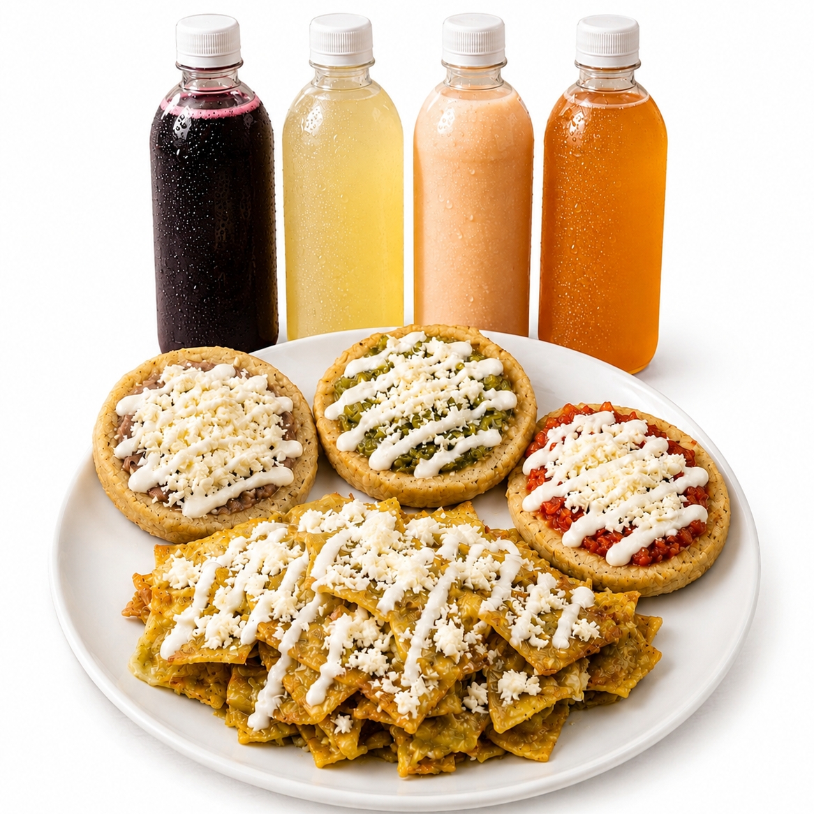 Combo Chilaquil Picadito Con Agua
