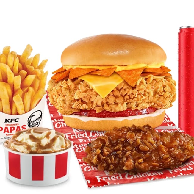 MegaCombo Doritos Burger + KeTira