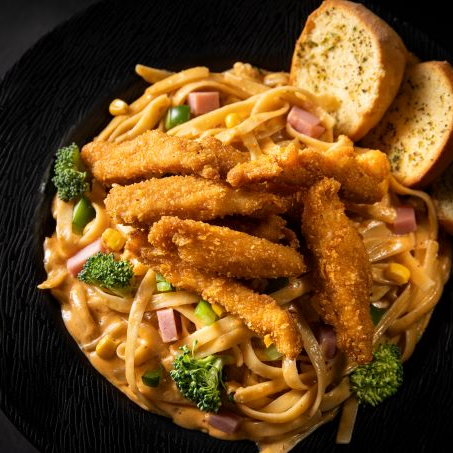 Arma tu Pasta con Pollo y 4 Ingredientes