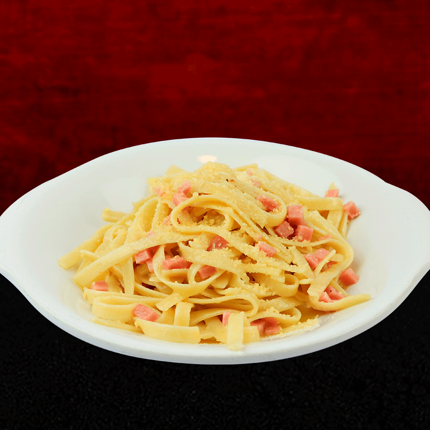 Pasta al Burro con Jamón C