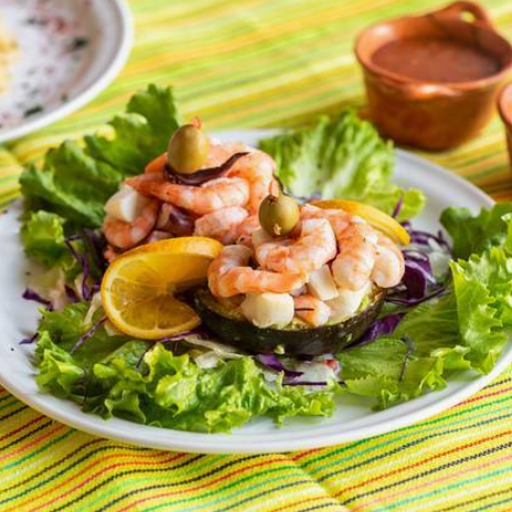 Aguacate Relleno de Mariscos