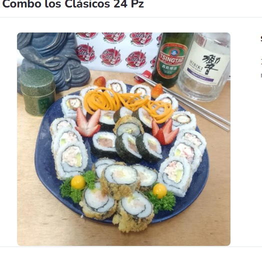 Combo Master Clasic 60 Pzas de Makis Clásicos
