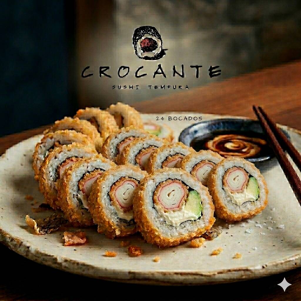 (24 Bocados) California crocante