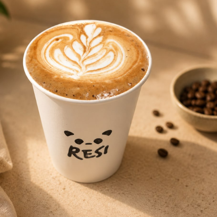 Latte caliente | 12oz