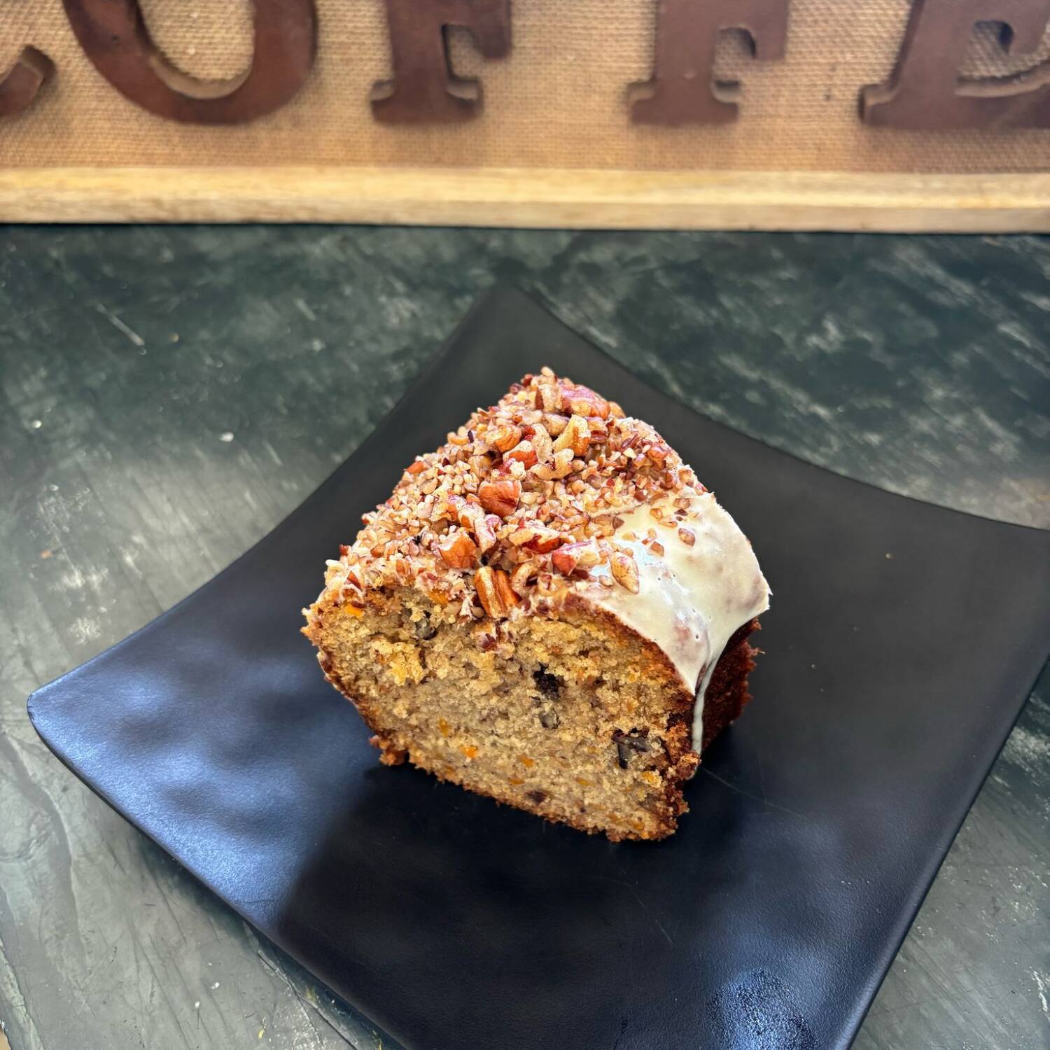 Rebanada de pastel de Zanahoria