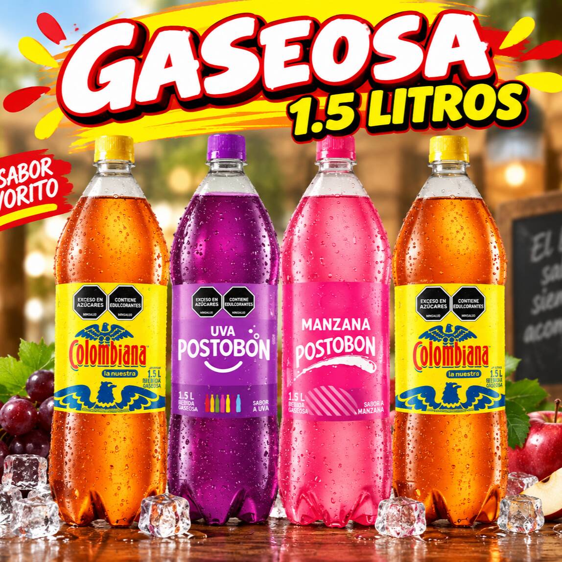 Gaseosa 1.5 L