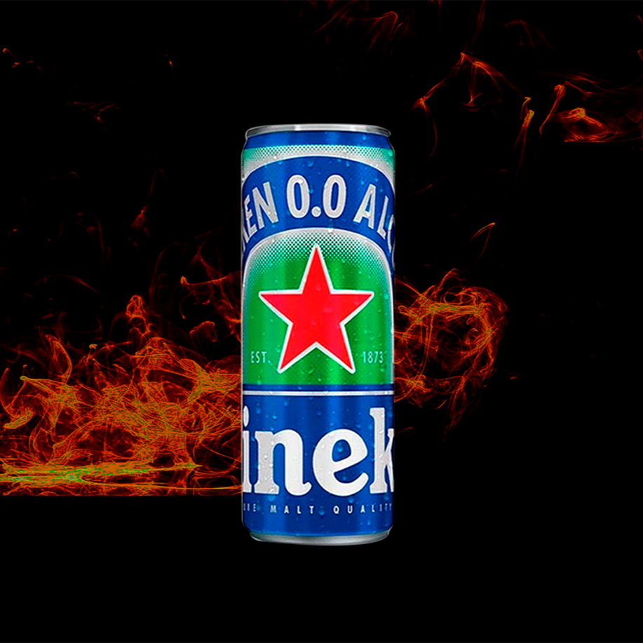 Heineken Sin Alcohol 0.0 Lata