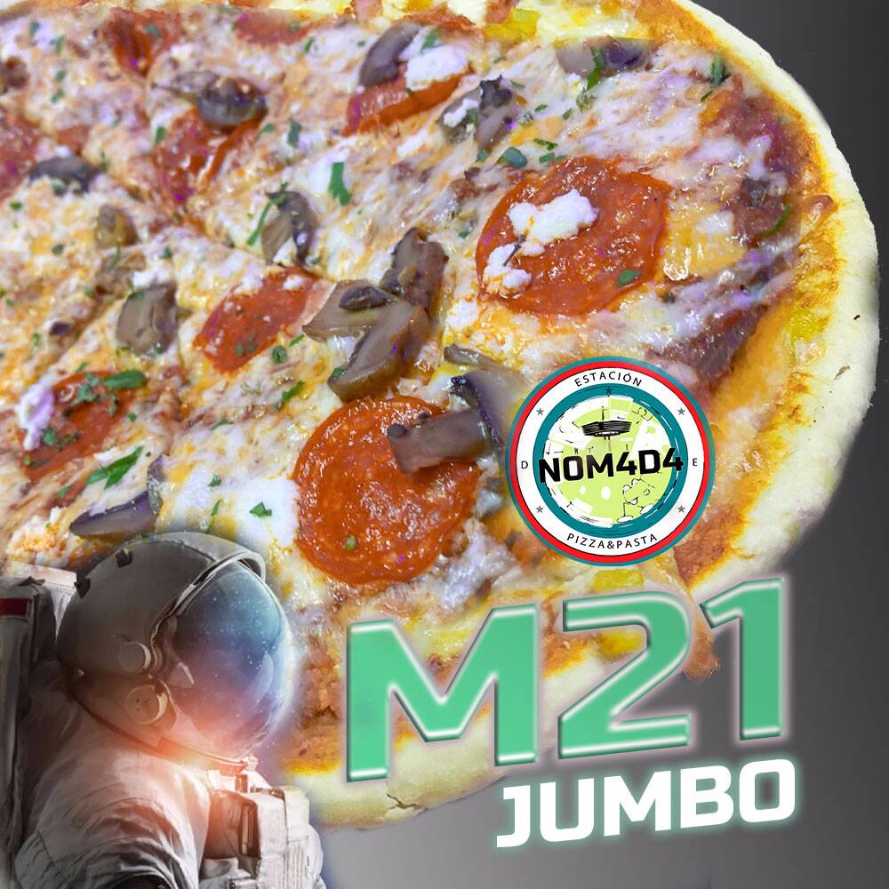 M-21 (Pizza Jumbo)· 🍕