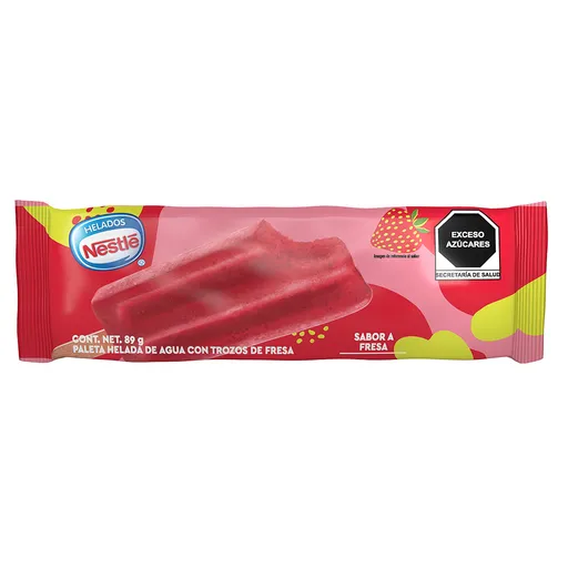 Paleta de Fresa