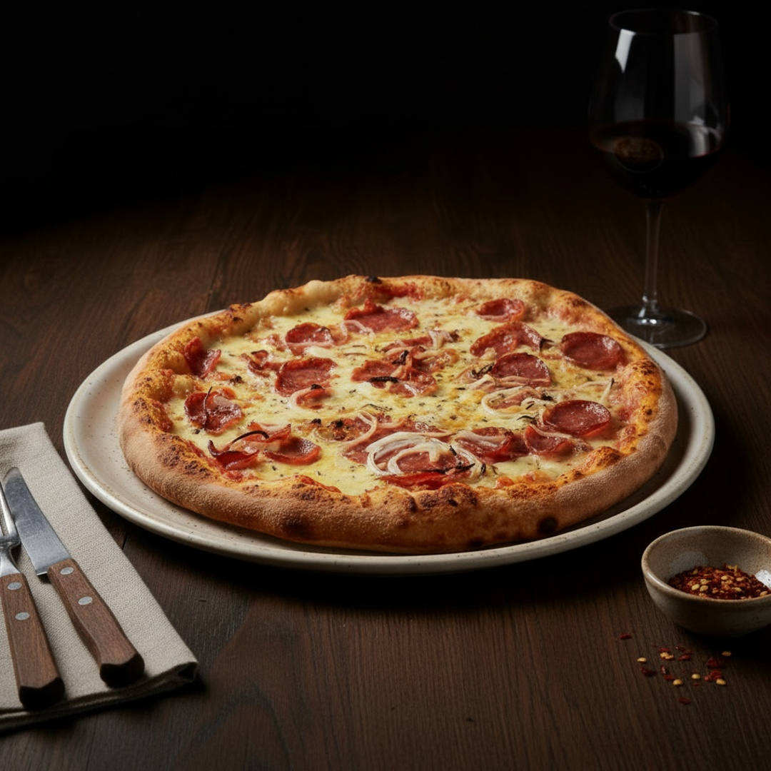 Deliciosa pizza brotinho (4 pedaços)