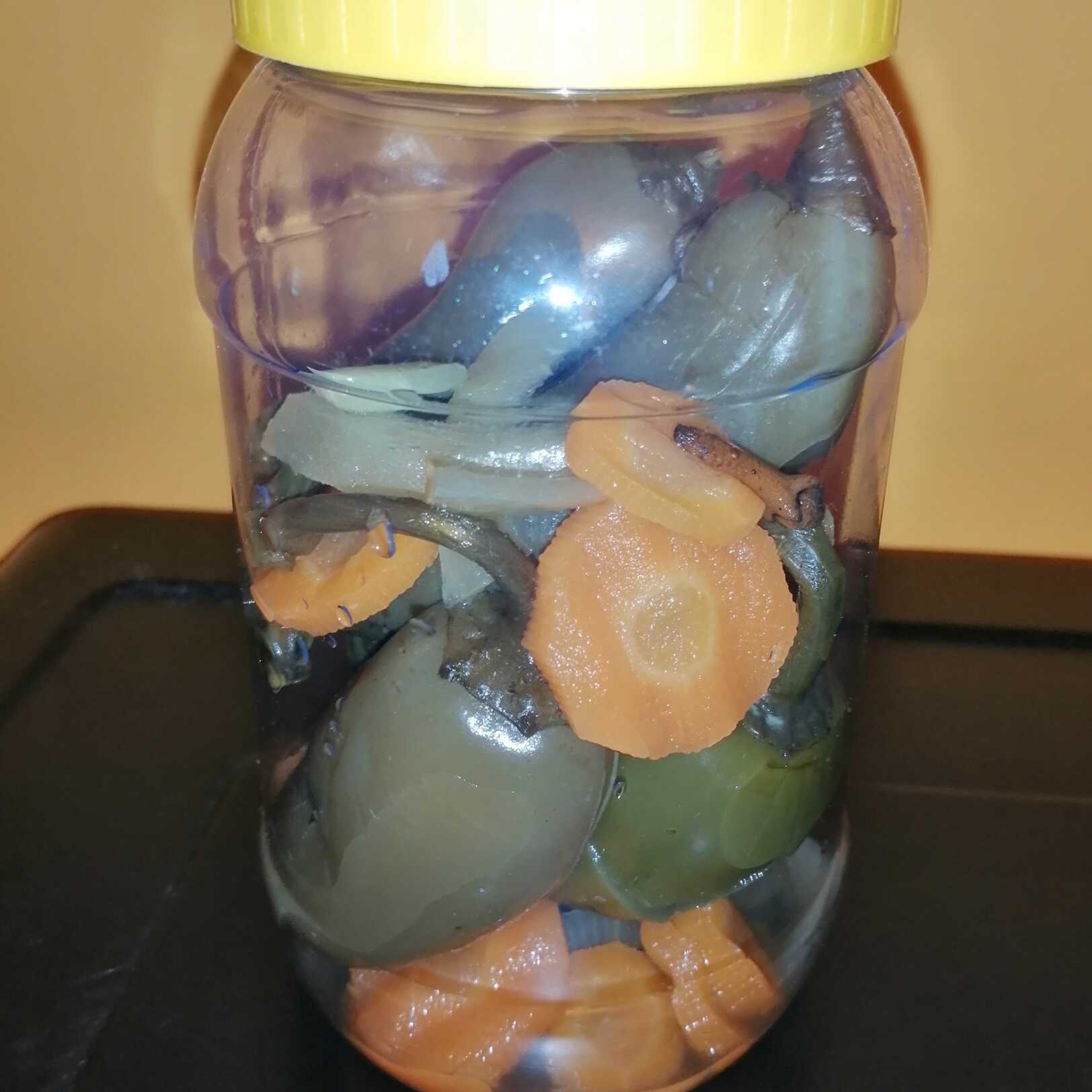 Jalapeños en Conserva con Zanahorias