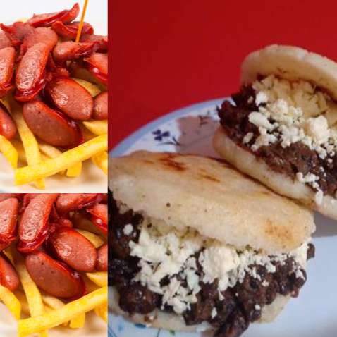 Combo Poderoso (Dos Arepas + Dos Salchipapas)