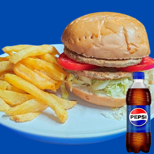 Hamburguesa Doble Pollo