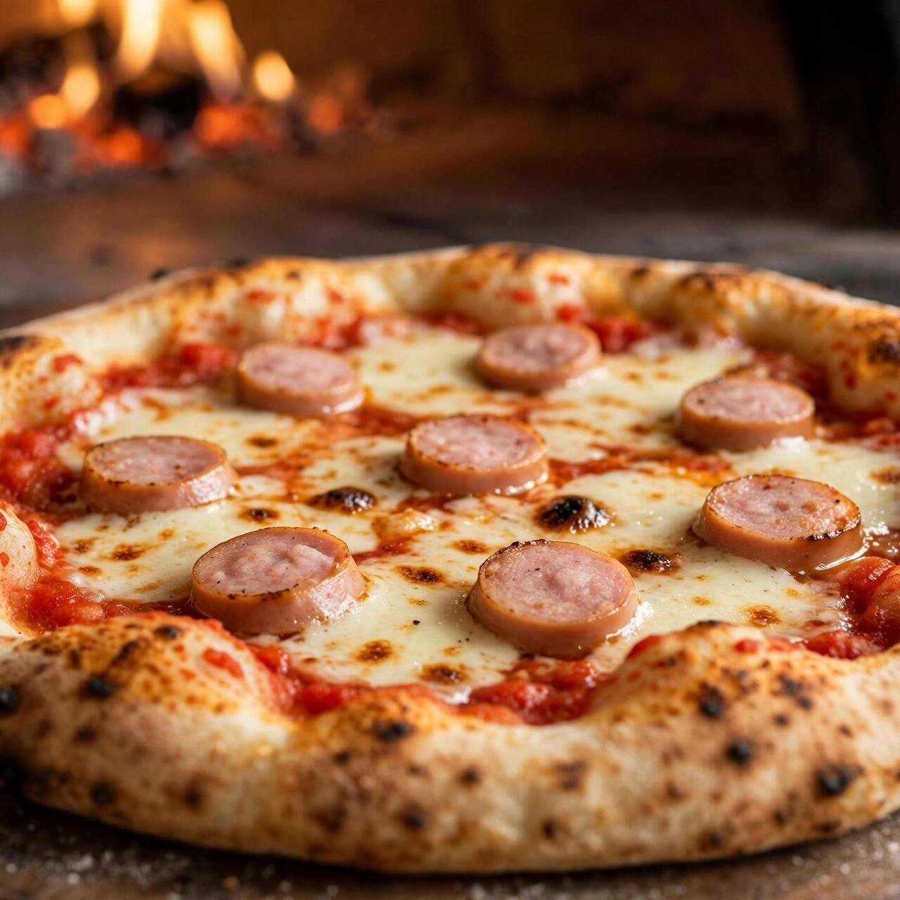 Pizza de Salchicha (Ind)