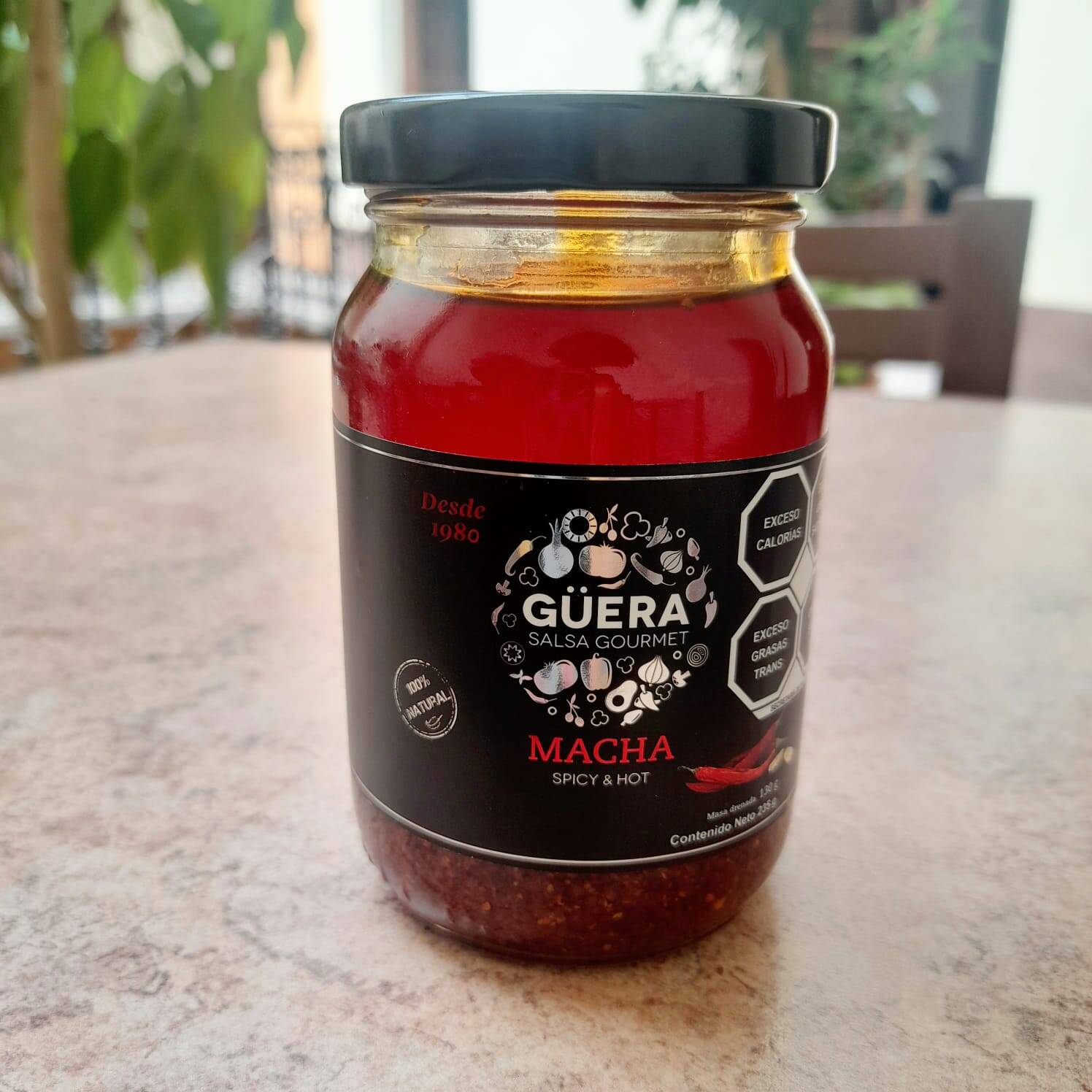 Salsa Macha en Aceite