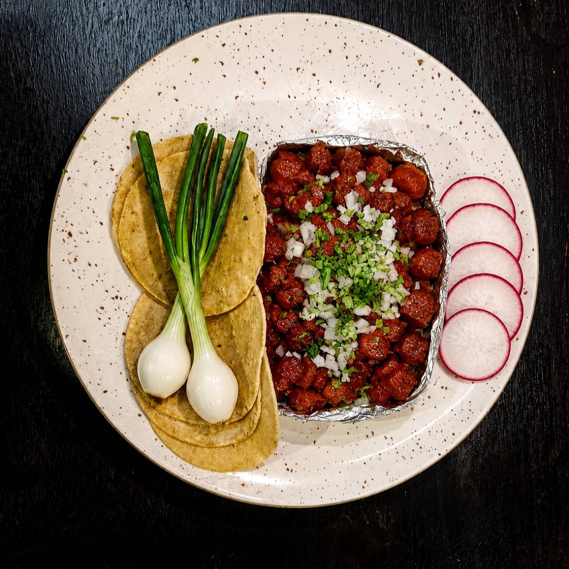 Papa Asada C/chorizo