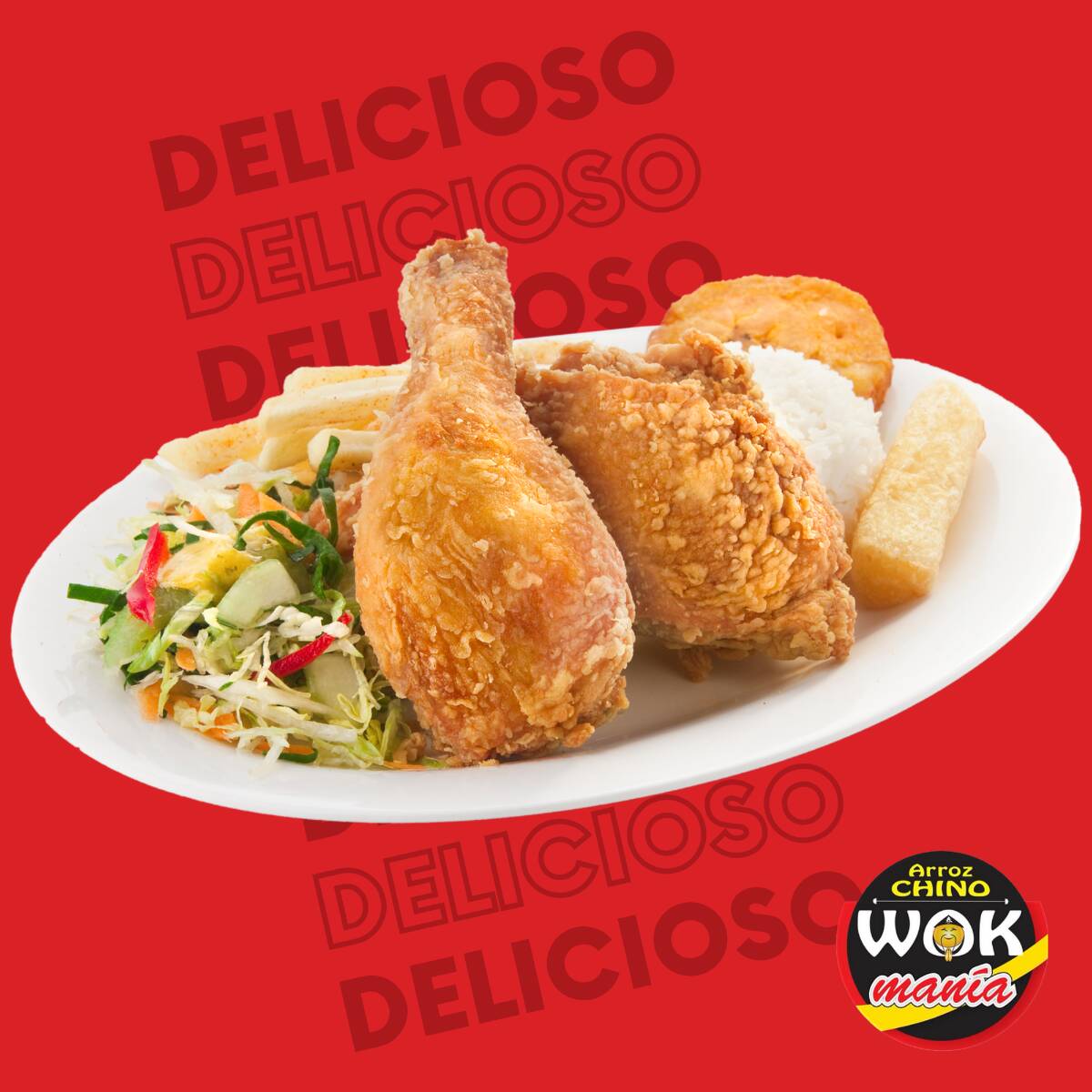 Bandeja con pollo