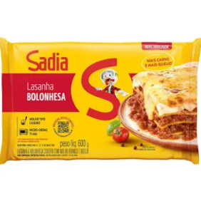 Lasanha pre pronta 600g