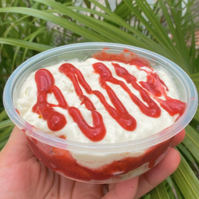 Fresas con Crema 8oz