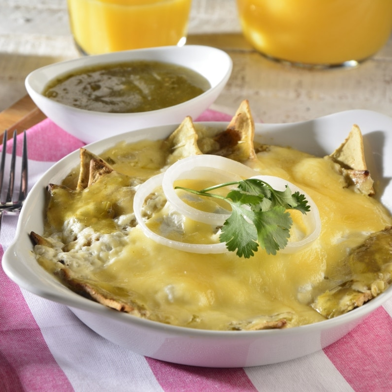 Chilaquiles Gratinados