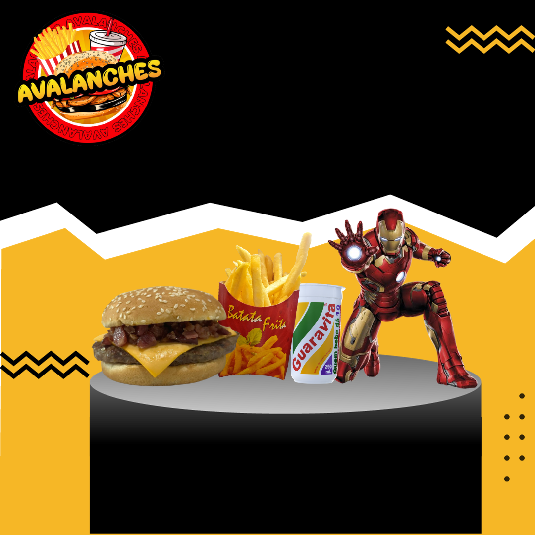 X BACON, BATATA P E GUARANA NATURAL