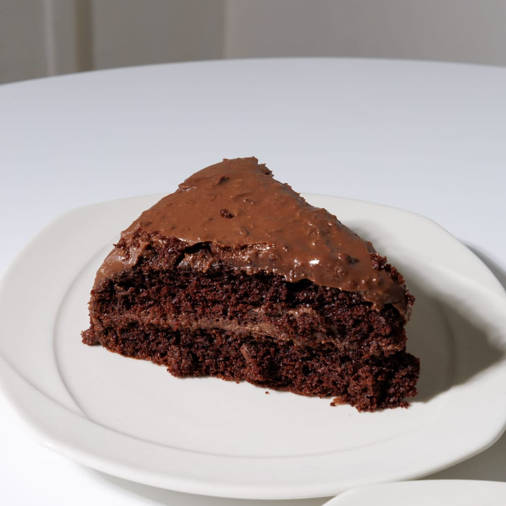 Rebanada de Pastel de Chocolate