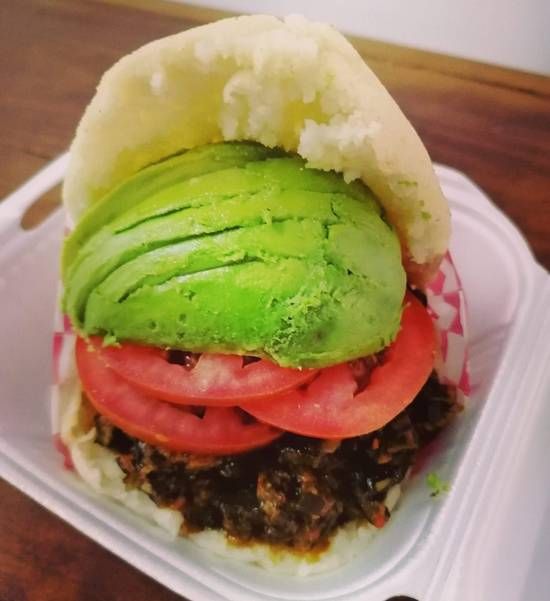 Arepa vegetariana