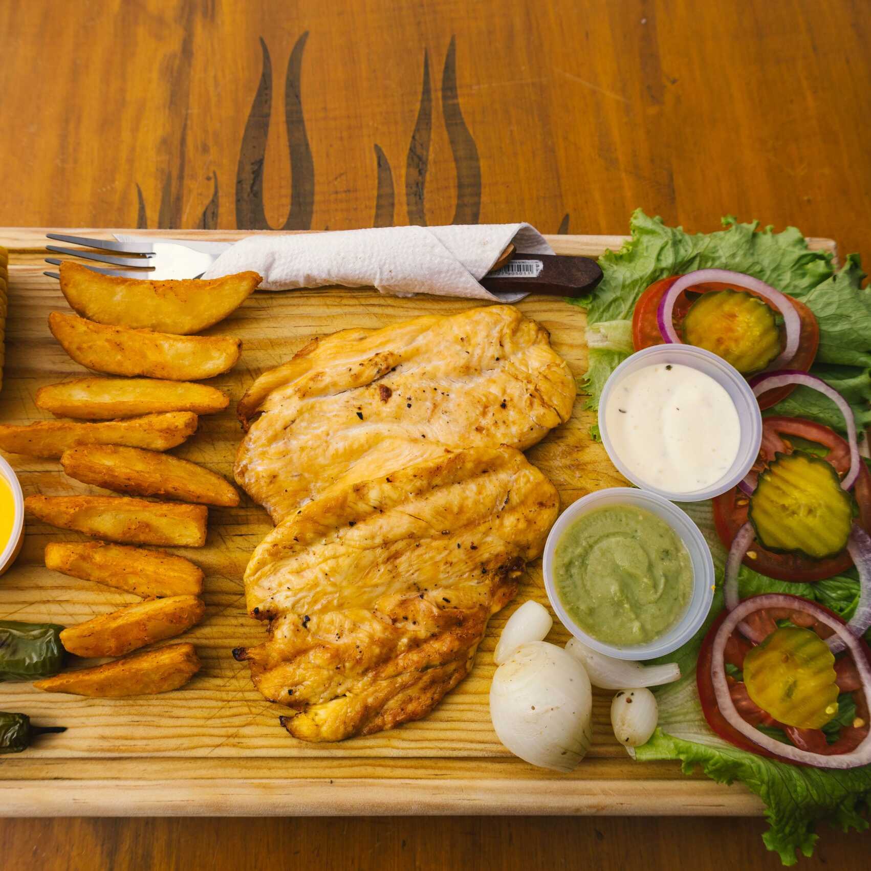pechuga asada