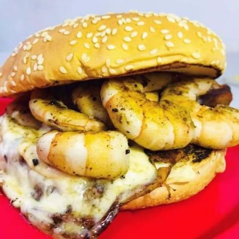 HAMBURGUESA DE CAMARON