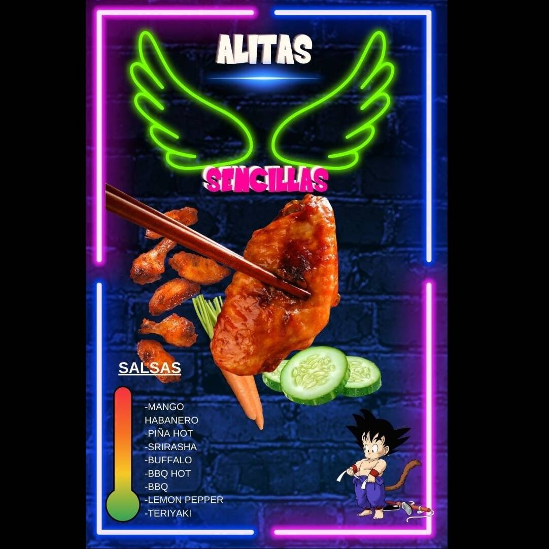 Alitas Sencillas