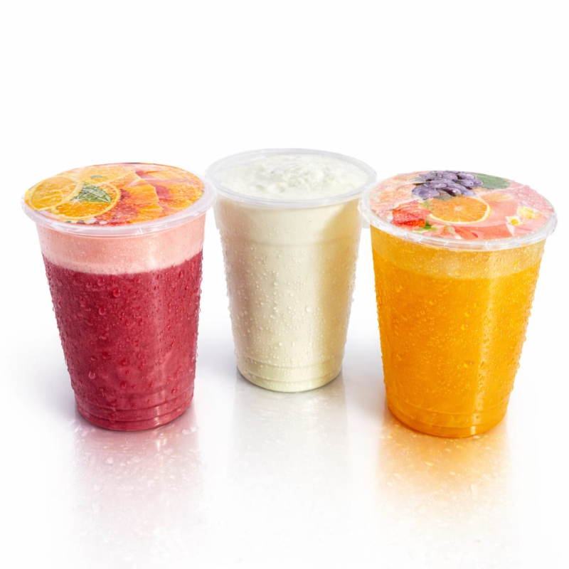 Jugo de guanabana en leche