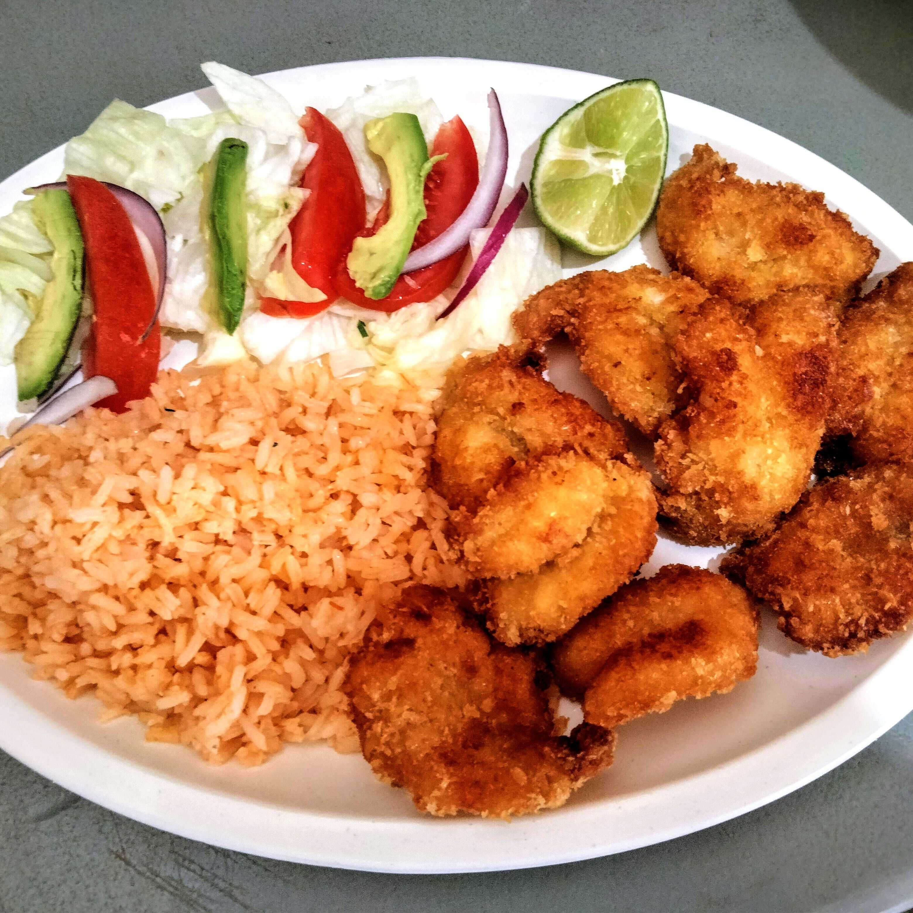 Camarones Empanizados