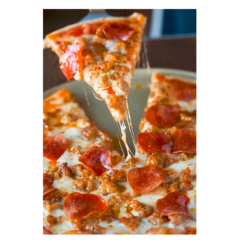 Pizza Mediana Tres Carnes