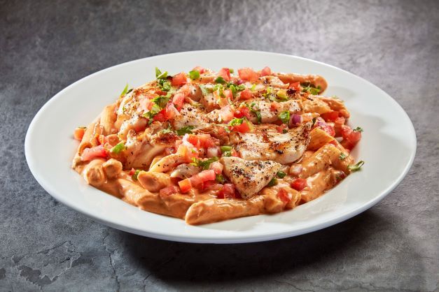 Chipotle Shrimp Pesto Pasta