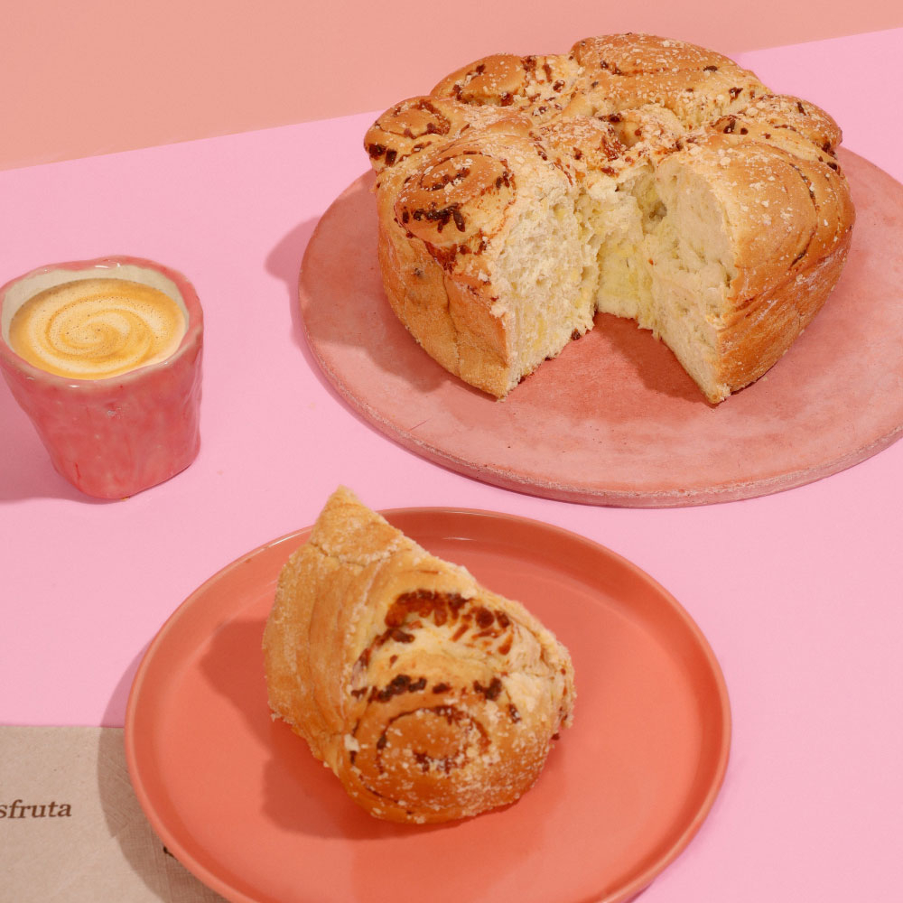 Pan Trenza Molde de Queso