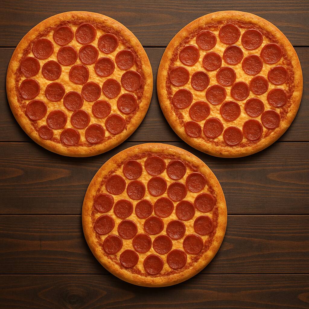 3 Grandes de Peperoni