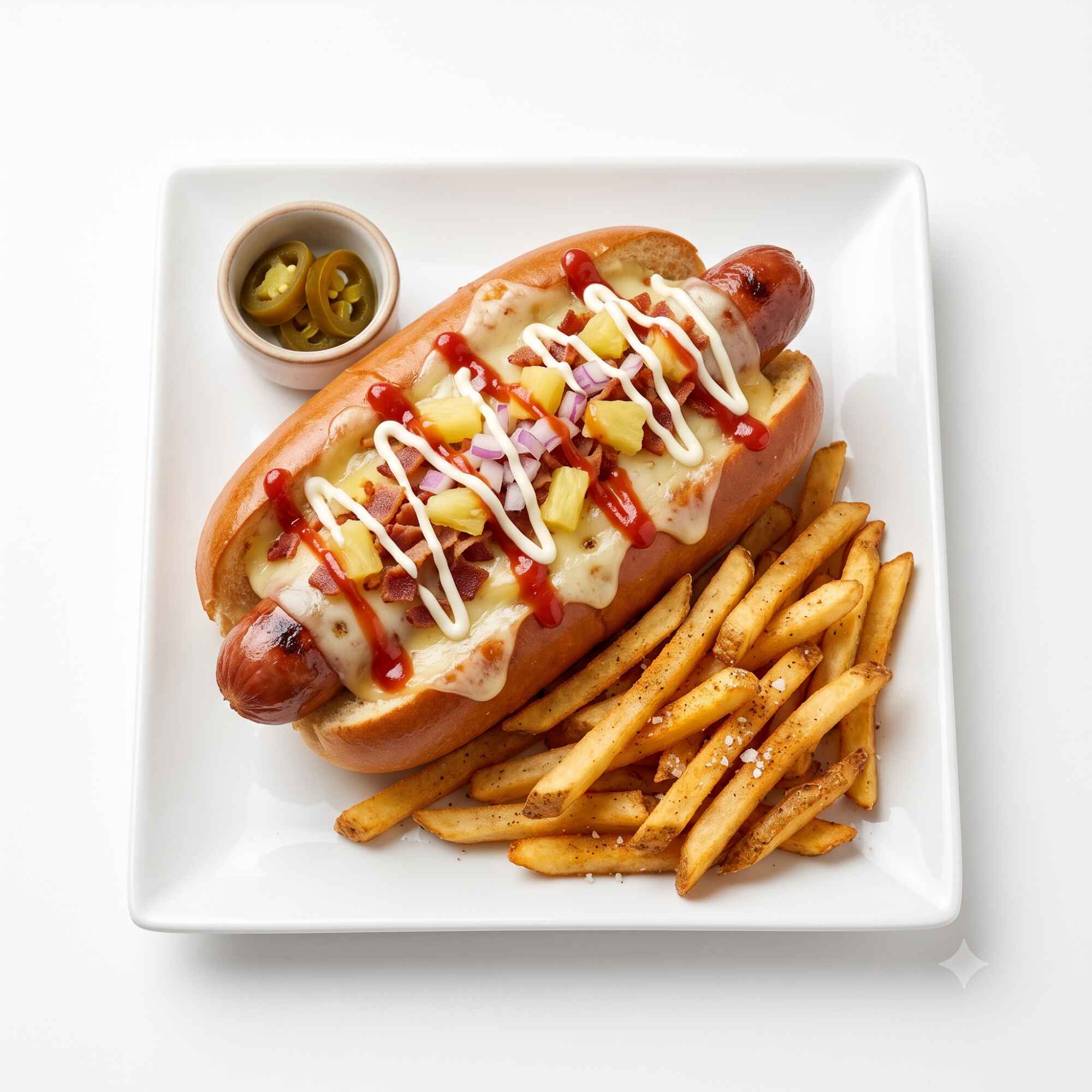 Hot Dog Hawaiano
