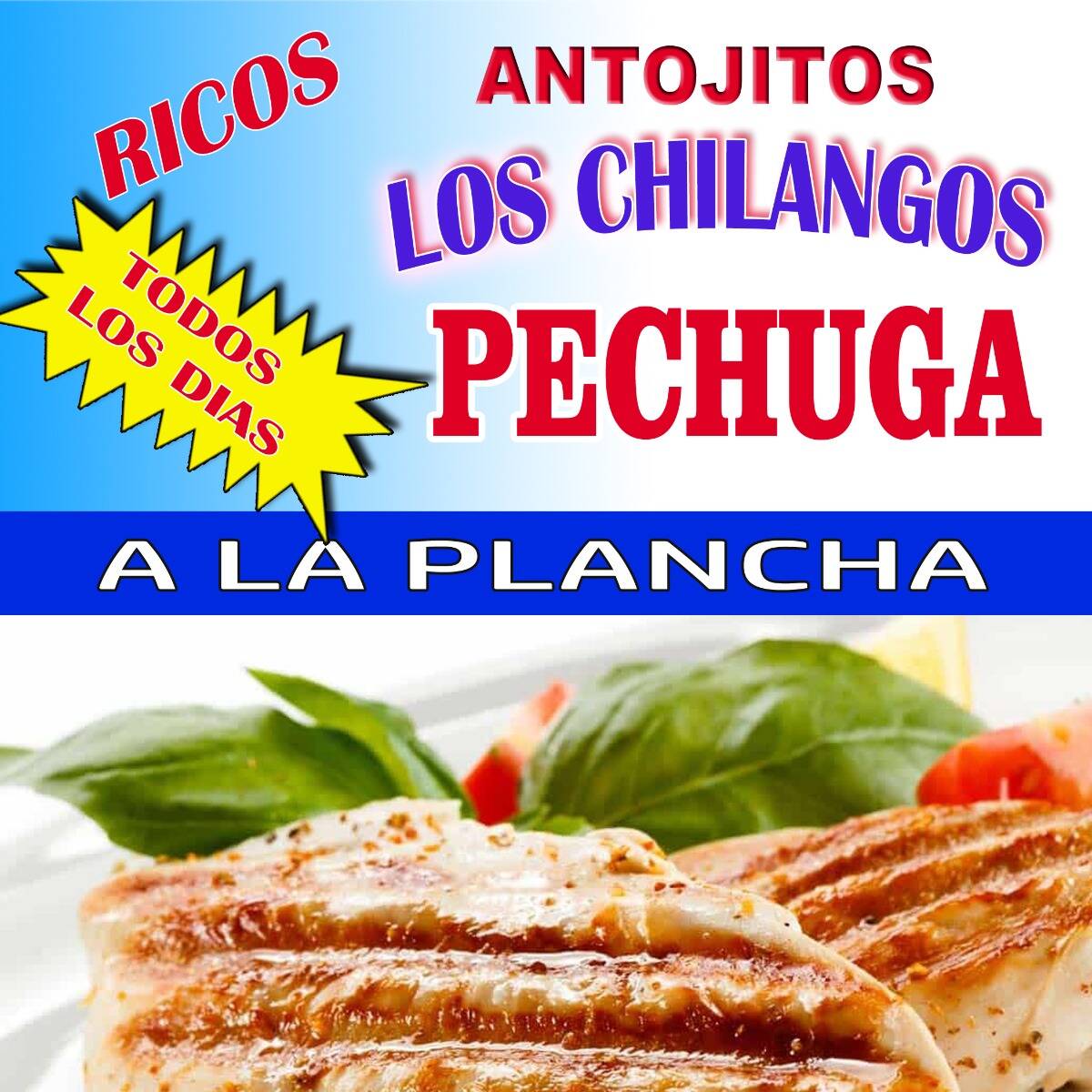 Orden de chuga a la plancha