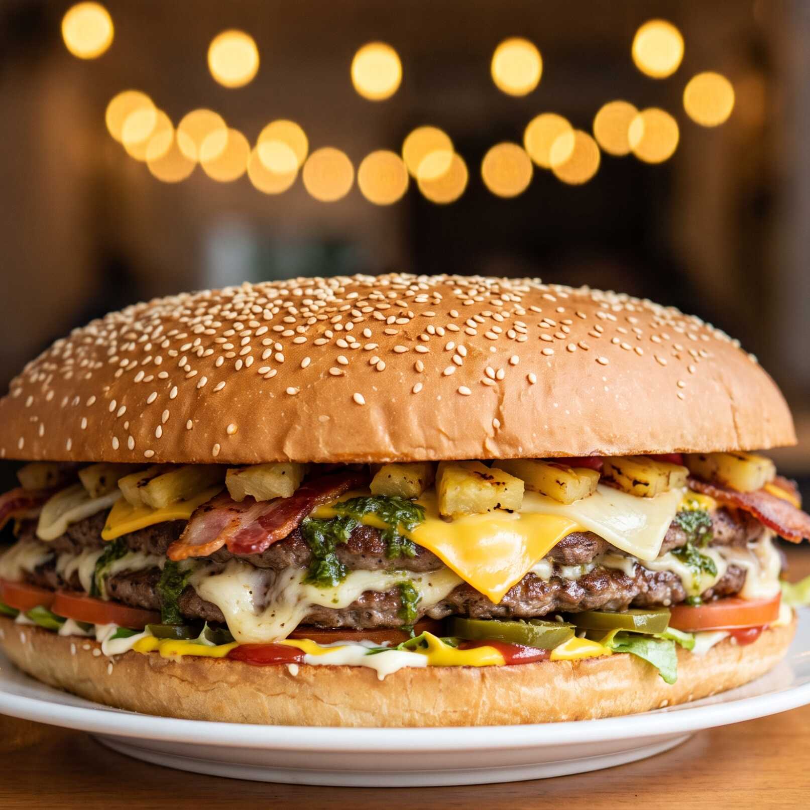 Hamburguesa Súper Cheese