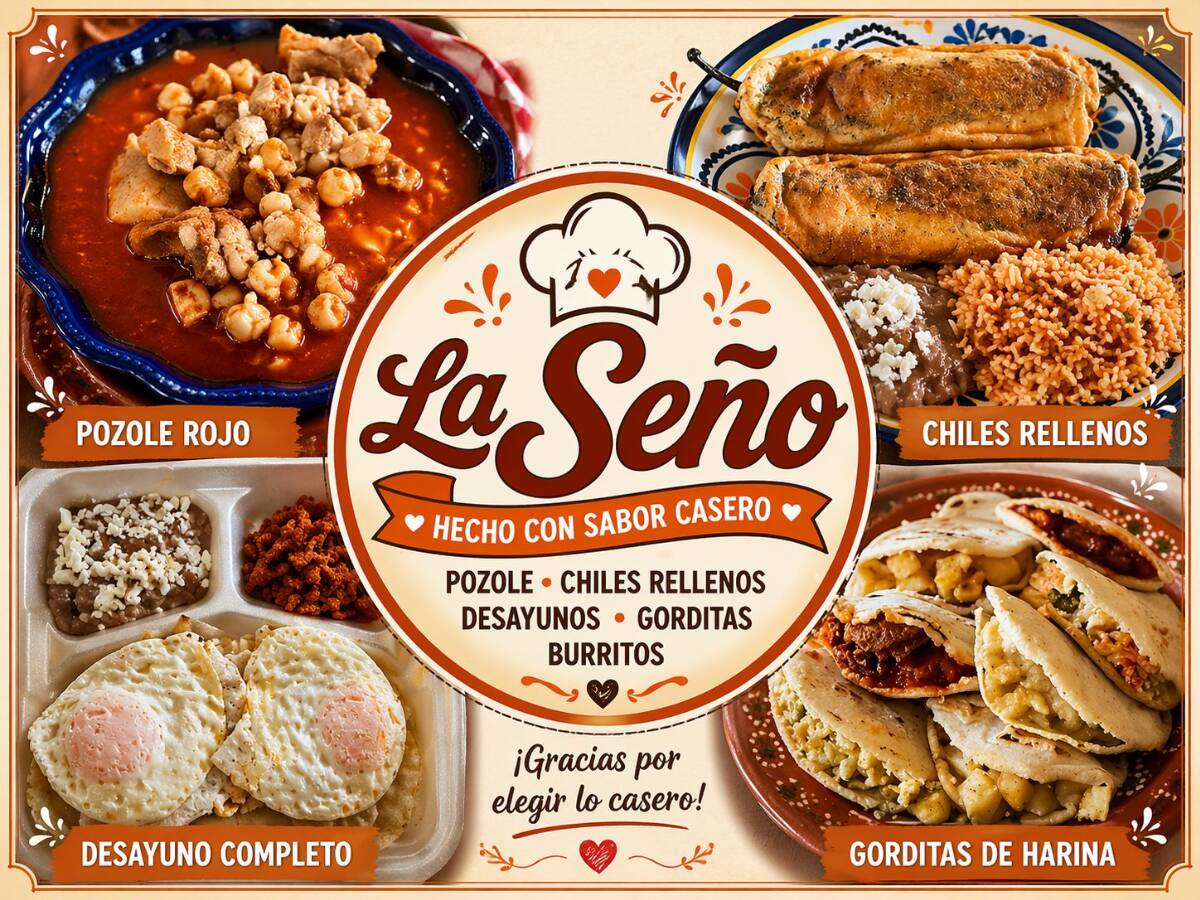 la Seño Desayunos Chilakiles y gorditas