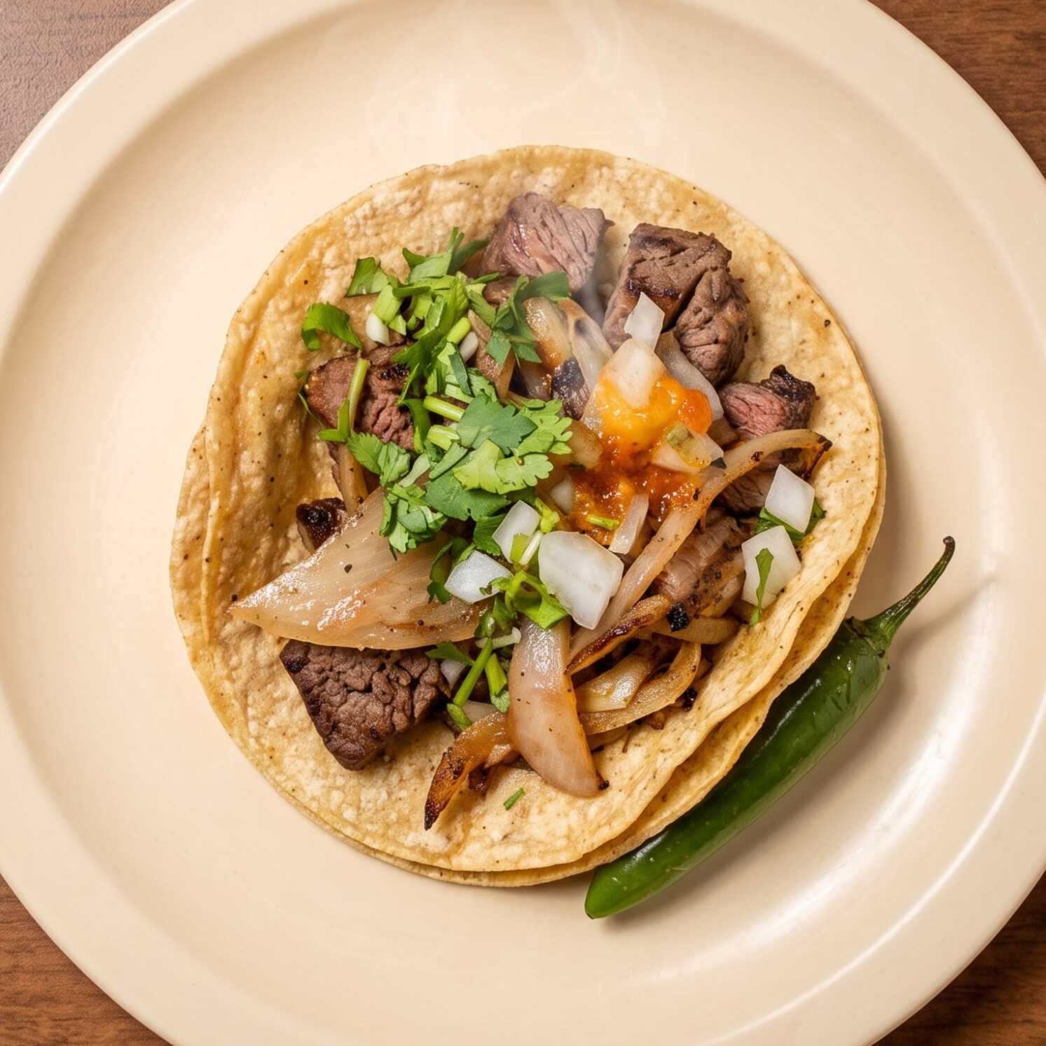 Taco de Bistec