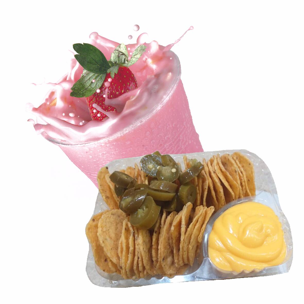 Combo-Agua y Nachos