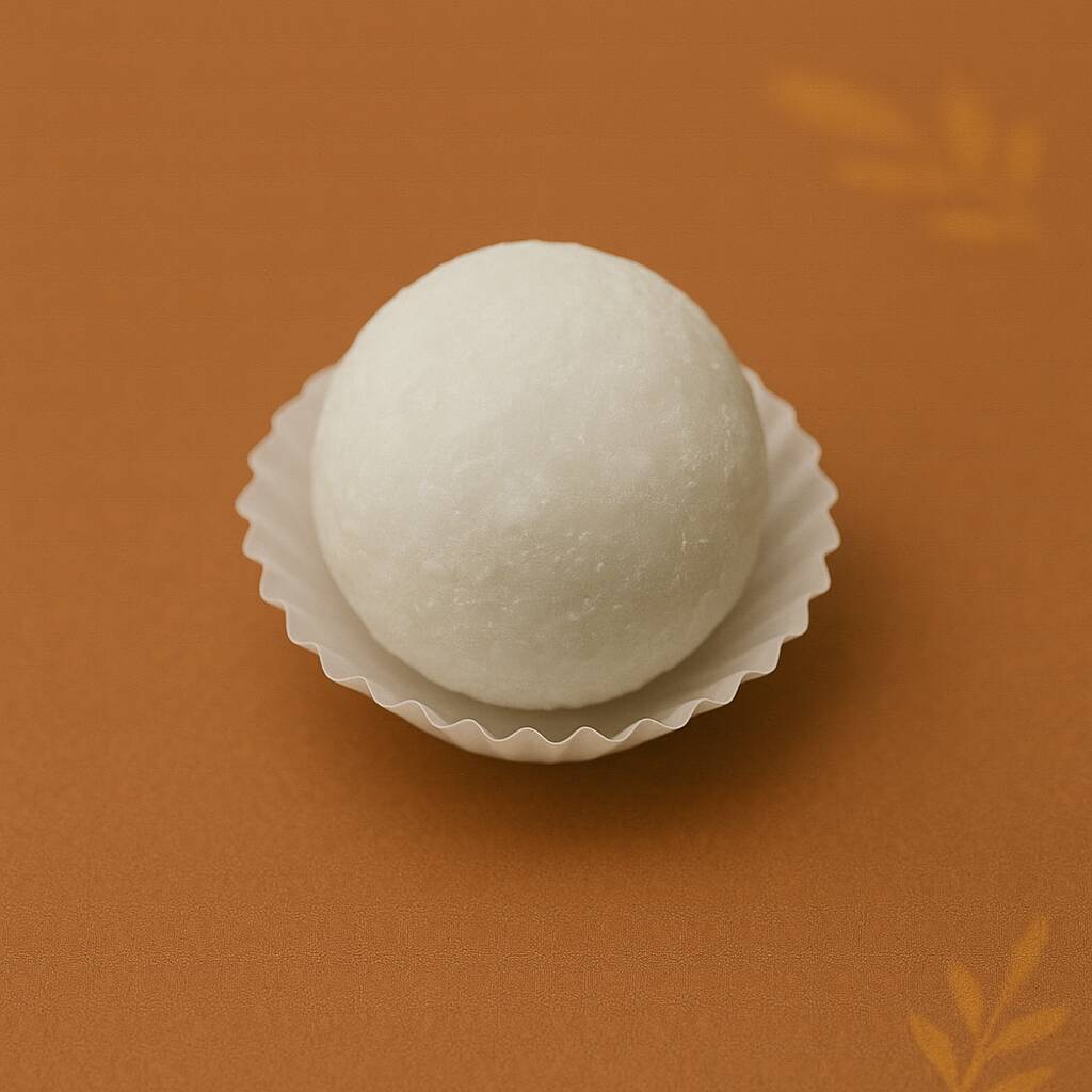 Suave, cremoso e com aquele sabor que todo mundo ama! Feito com leite Ninho e preparo artesanal, nosso docinho tem textura leve e um toque especial de doçura na medida certa. Perfeito para acompanhar o café ou adoçar o seu dia com carinho. 🤍✨