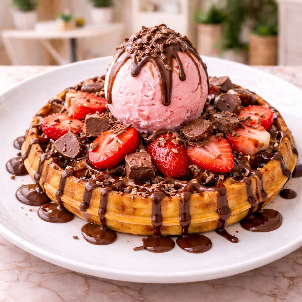 Waffle Dulce Confesión