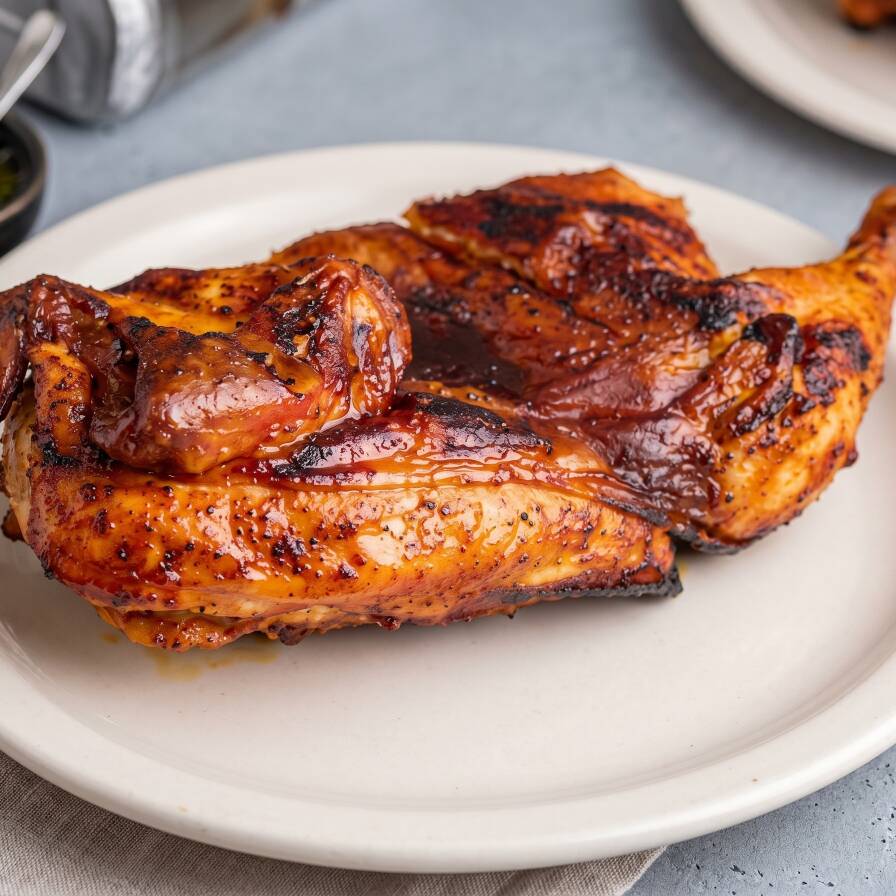 Medio Pollo Adobado