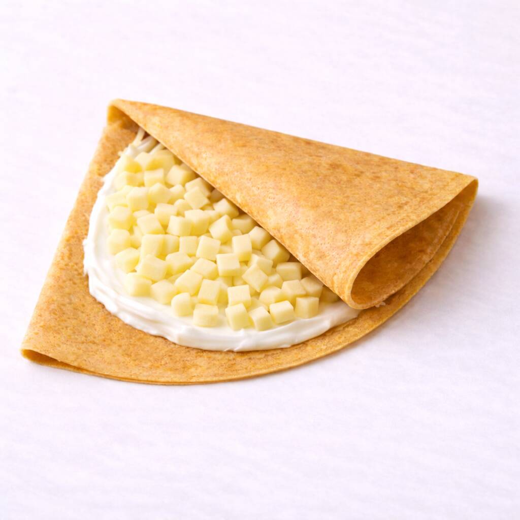 Crepa de Queso Manchego y Philadelphia