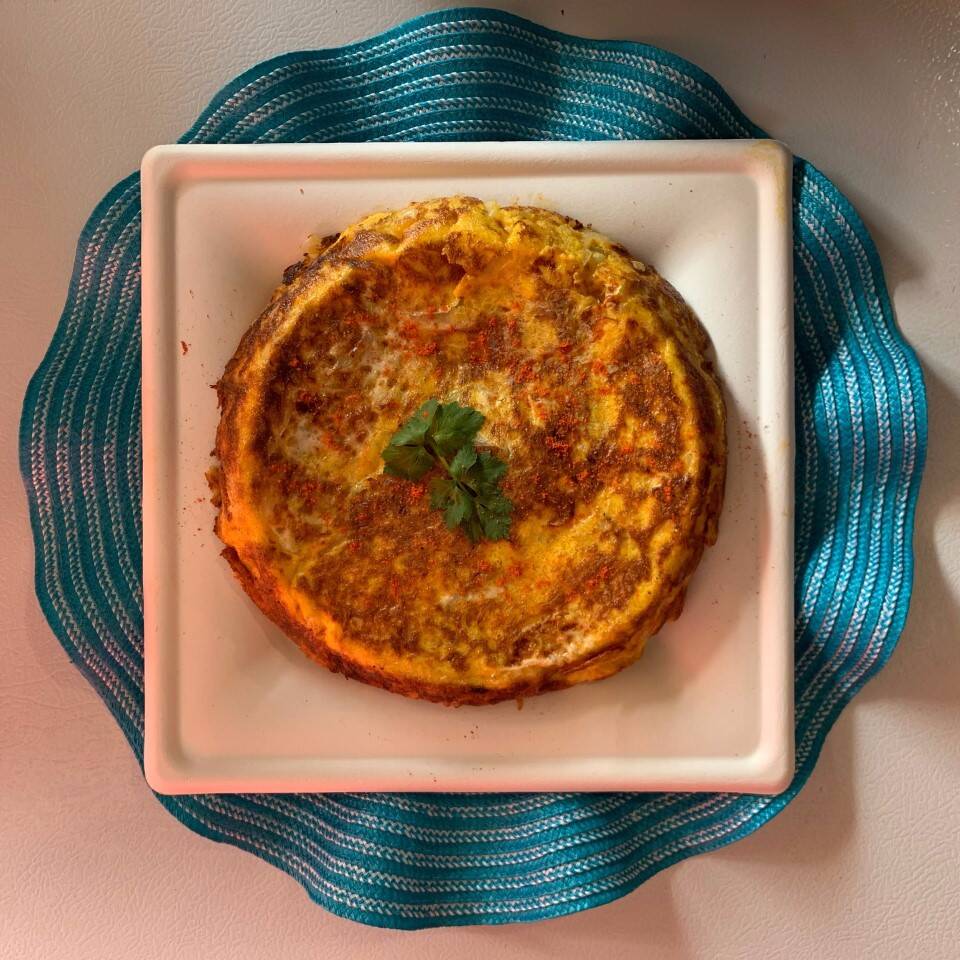 Tortilla Española de Chorizo Español